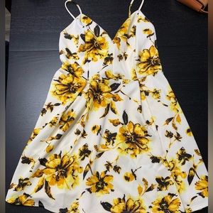 Fashion Nova Floral Flare Dress (1X)